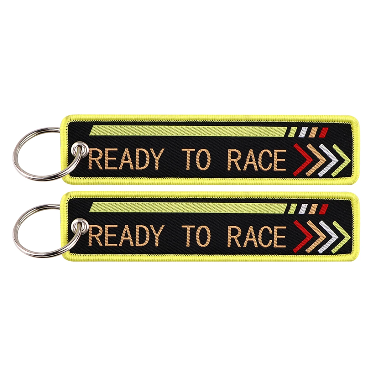 KKZ1646 Anime Key Tag Keychains For Driver Key Chain Cute Weaving Mark Car Key Tag Keyring Trinket Gift For Kids 1PC