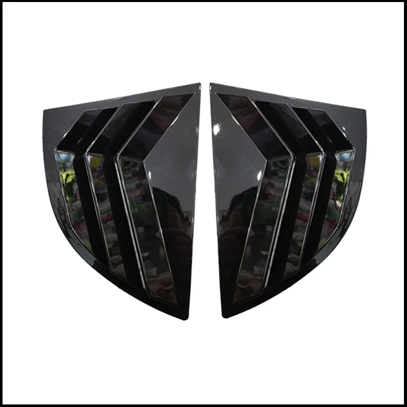 

For Honda Civic Sedan 2006-2010 8th Rear Door Window Shades Shutter Louver Vent Cover Trim Decorate Car Styling Accessories