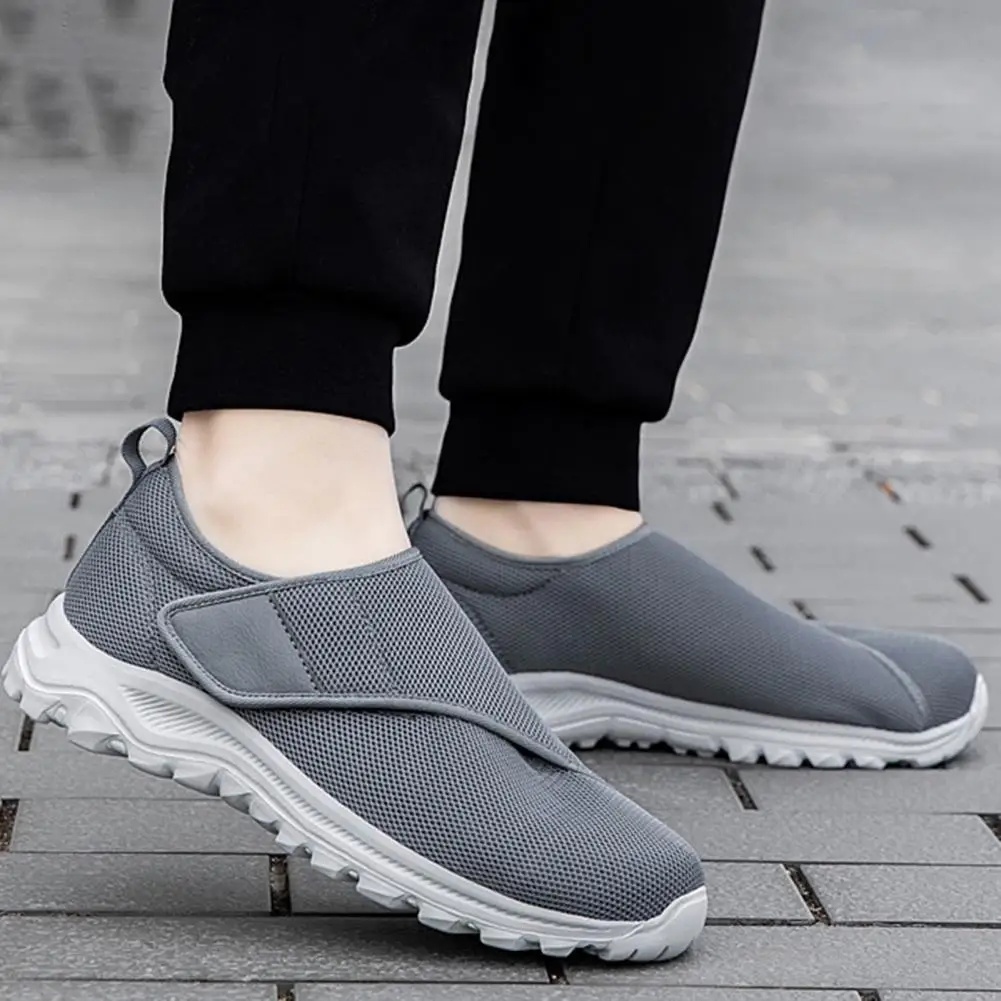 Diabetic Walking Sneakers Anti-slip Diabetic Shoes Wide Toe Diabetic Walking Shoes for Middle-Aged And Elderly Men Women