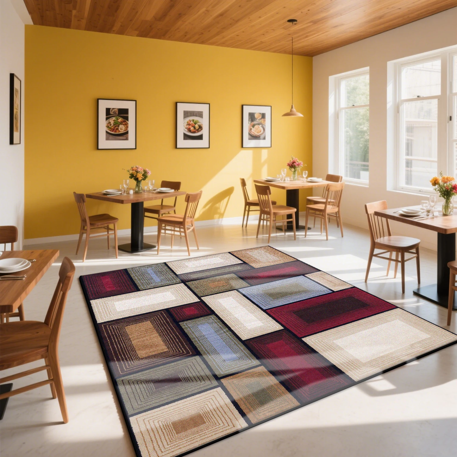 

Скандинавский геометрический CARPET FOR LIVE ROOM, нескользящее украшение для дома, современный ковер, моющийся коврик для входной двери в спальню, гардеробная