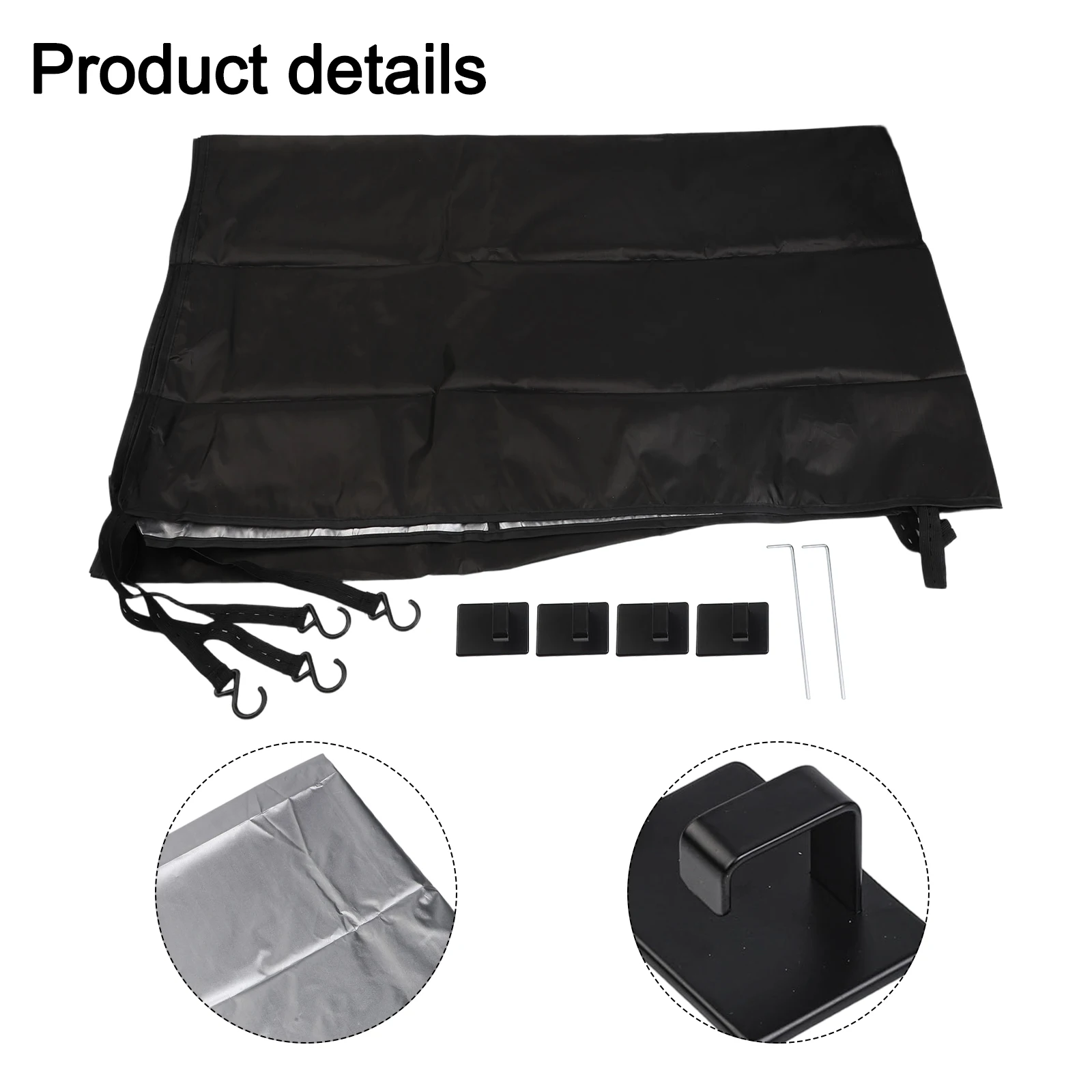 Camping Accessory Auto Camping Duschdrape Abrasion Resistant Easy Installation 180*230cm Car Parking Outdoor Bathing