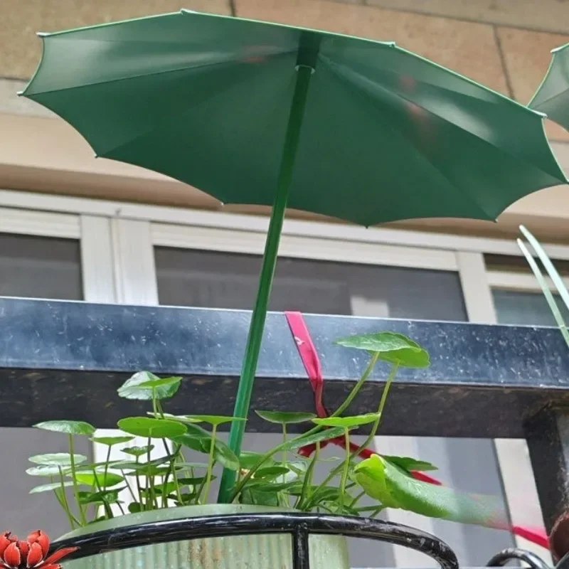 2026New Plant Flower Sun And Rain Umbrella Outdoor Plant Awning Potted Garden Sunshade Sun Protection And Heat Insulation Design