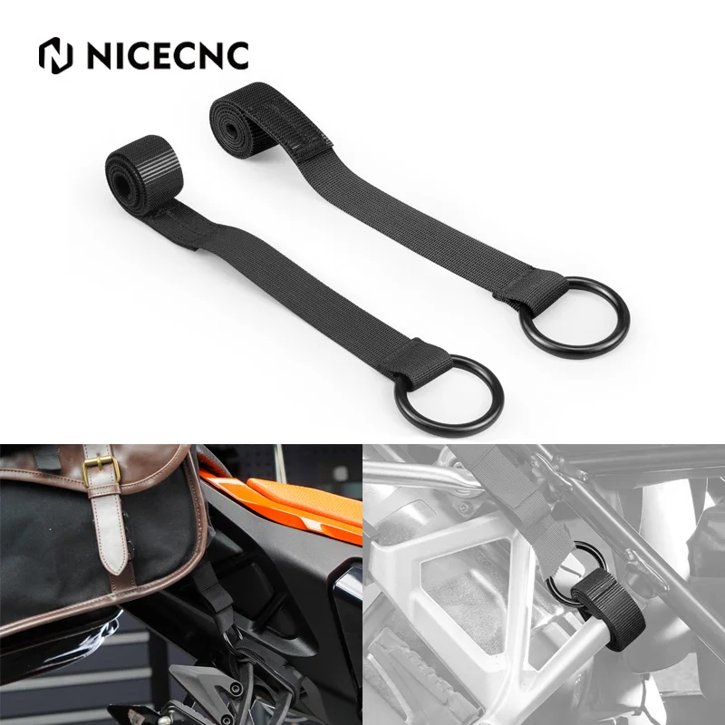 

Rear Luggage Tie Down Straps For KTM EXC 300 EXC-F SXF Husaberg Husqvarna Honda Beta GasGas Yamaha Suzuki Kawasaki Sherco Ducati