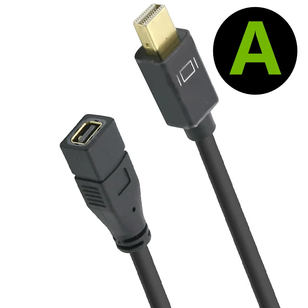 miniDP is suitable for Apple Computer Mini DP mother-to-mother test extension cable Mini DisplayPort