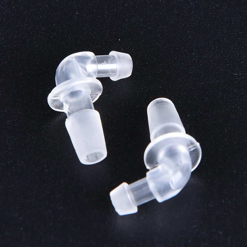 2 Pcs Hearing Aid Accessories Earphone Cord Tubing Connector GN Style Tubing Adaptor