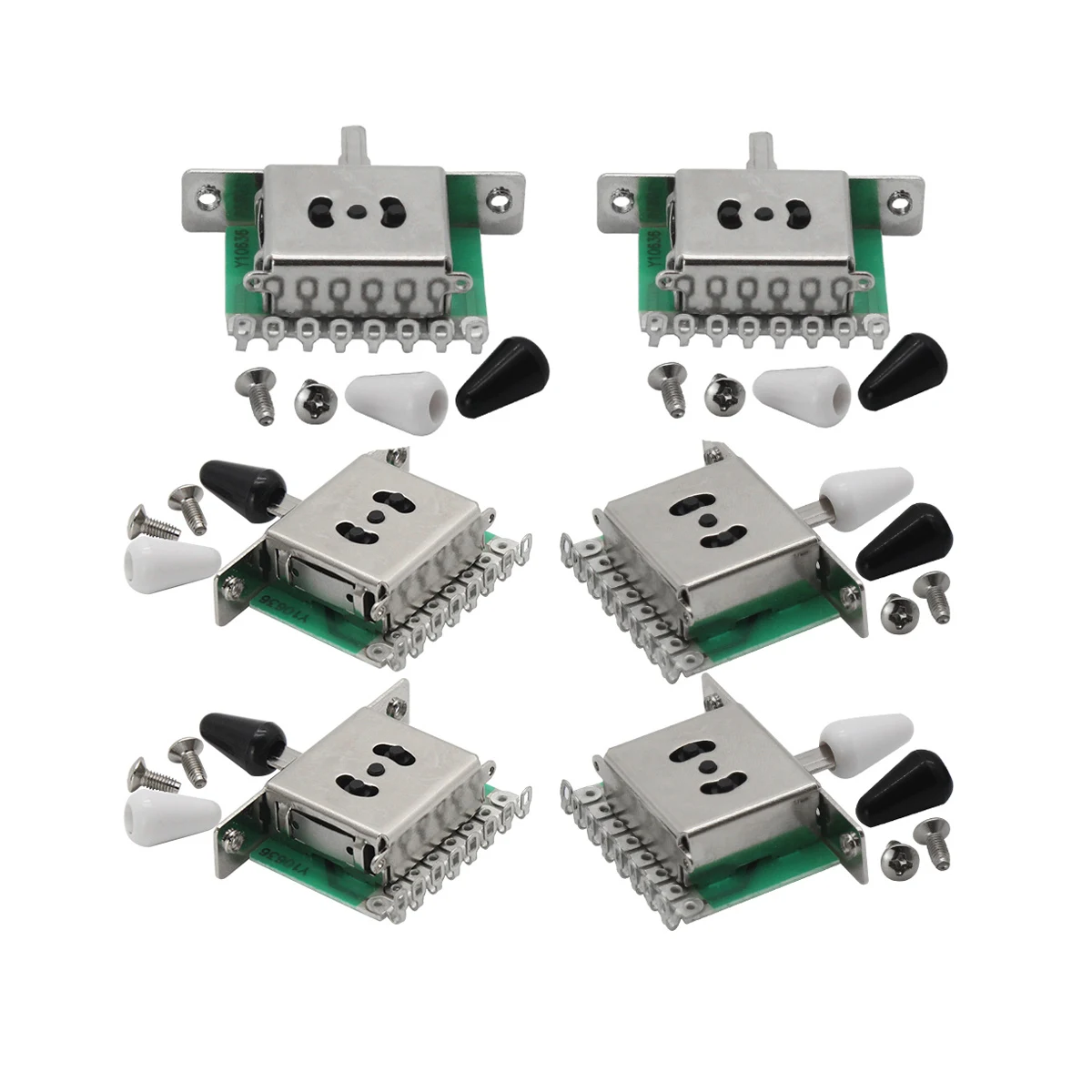 Fleor 6Pcs 5 Way Sw…