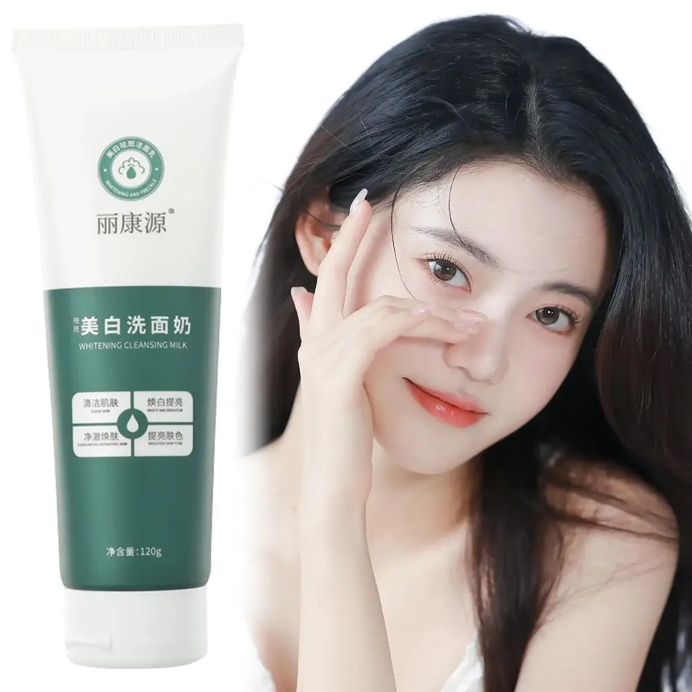 120g Whitening Facial Cleanser Skin Hydrates Amino Acids Face Refining Pore Foaming Cleansing Moisturizes Wash Deep A1D0