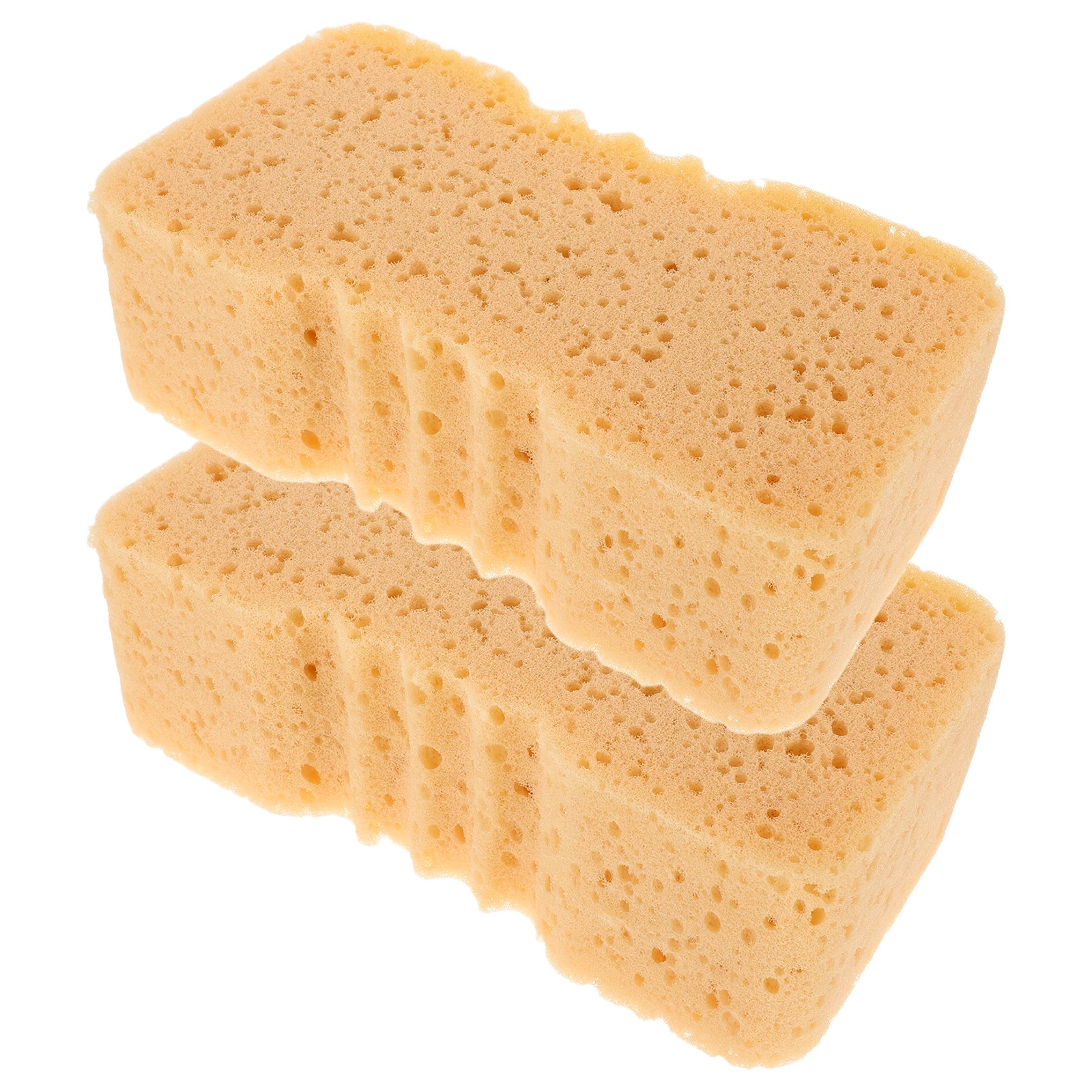 

2pcs Car Washing Sponges High Density Soft Large Non-Scratch Foam For Car Bike Boat Cleaning Tools Auto Detailing Sponge Water
