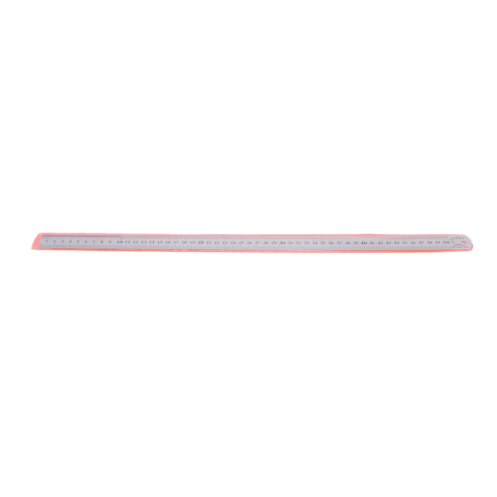 4X Groove Right Stainless Steel Metric Ruler 50 Cm Stainless Metric Ruler