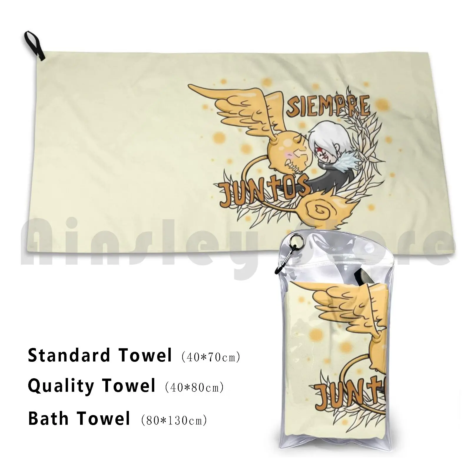 Always Together Bath Towel Beach Cushion Allen Walker Manna Near 14 Fourteenth Musician Tymcampi Tyncampi