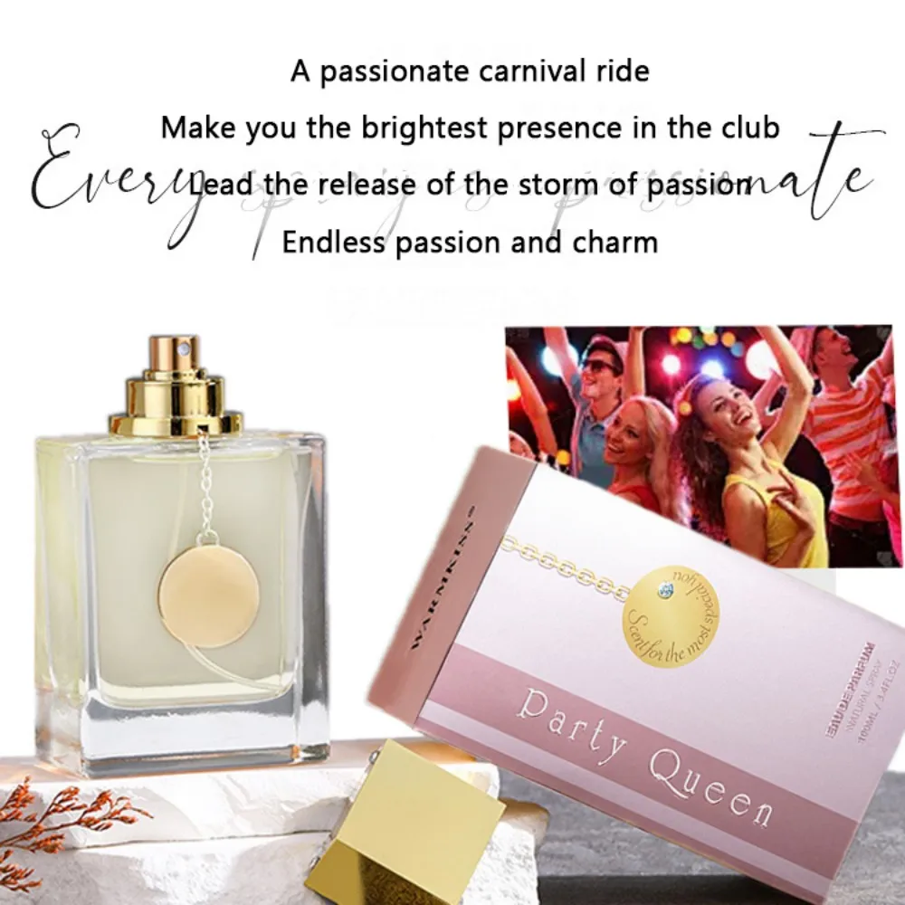 بخاخ عطر 100 مل، تواليت أو دو للسيدات، كولونيا، زهور تدوم طويلاً، فاواكه أنيقة، مصفوفة كحولية، خالية من الفورمالديهايد، E