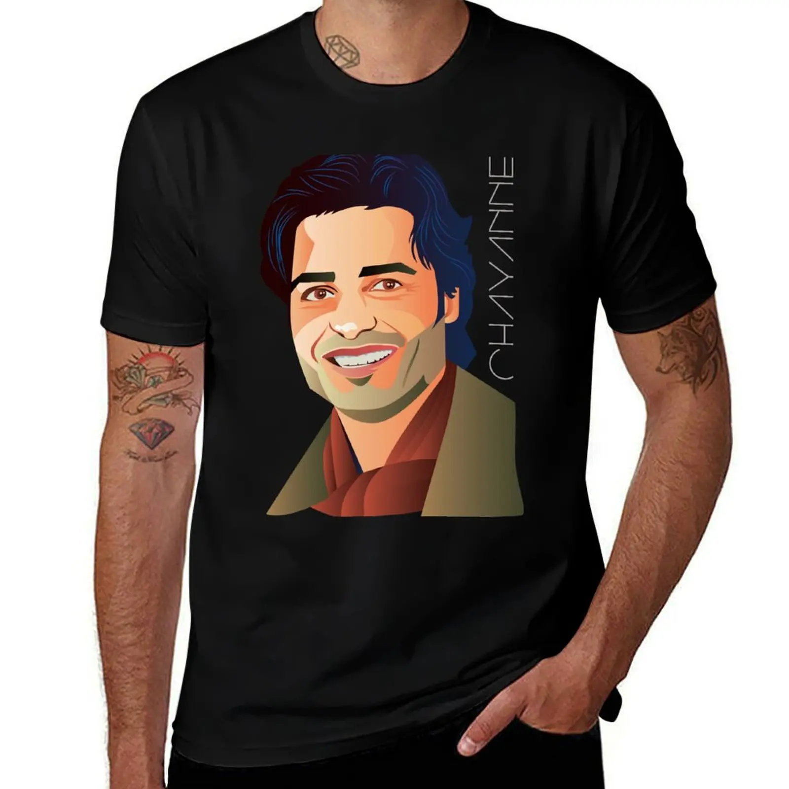 

CHAYANNE T-Shirt summer top baggy shirts summer shirt Louboutins men workout shirt