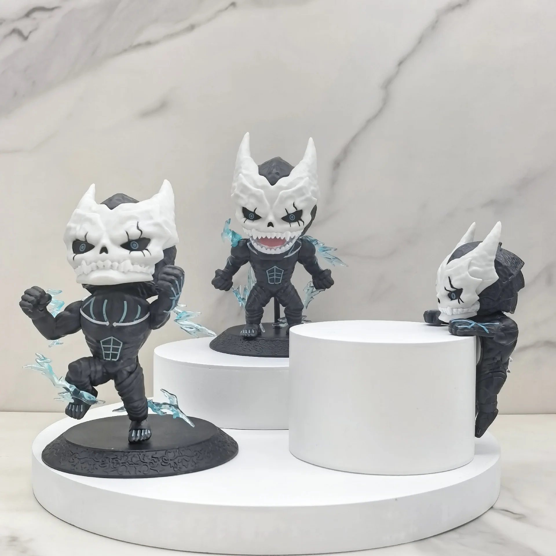 5 stks/1 set 6 cm Anime kaiju Nr 8 Hibino Kafka Figuur Monster Anime Model Speelgoed Gift Collection Action Figure Desktop Auto Decoraties