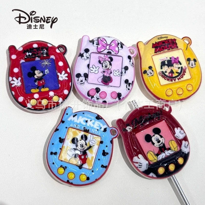 

Cartoon Anime Disney Mickey Mouse Beads DIY Handmade Keychain Backpack decoration Charms Jewelry Material Bead Pen Accessories