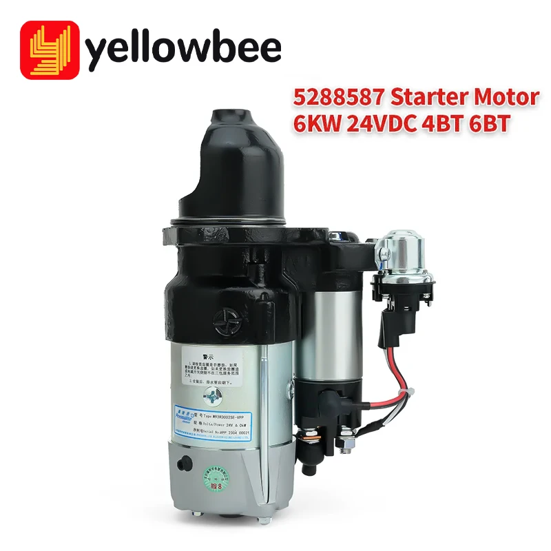 

Auto diesel engine motor 6BT spare parts 5288587 Permanent Magnet starter motor