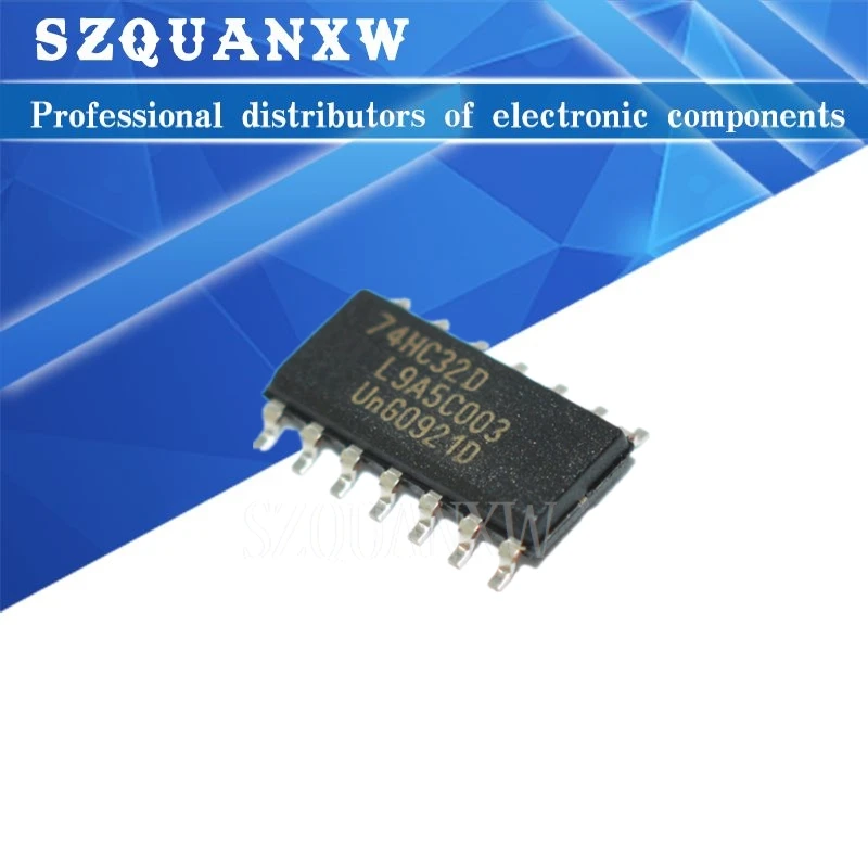 10PCS 74HC32D SOP14 74HC32 SOP SN74HC32DR SN74HC32 SMD SOP-14