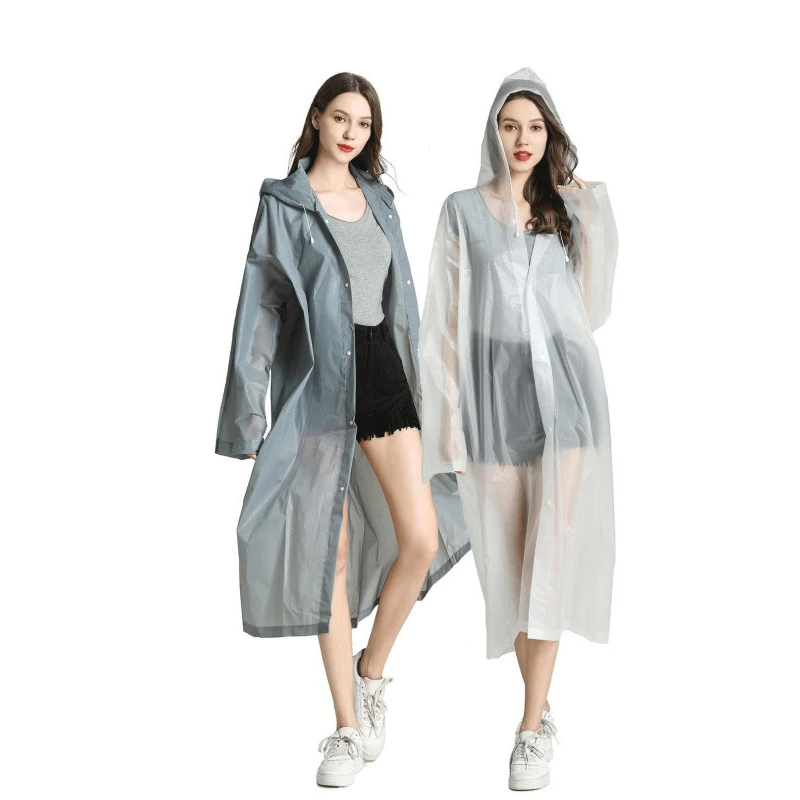 

Portable Raincoat Extended Thickened Eva Raincoat Hiking Mountaineering Travel Poncho
