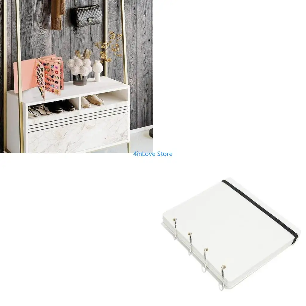

T4MD Multifunctional Felt Shoe Flower Storage Display Your Shoe Collection Shoe Decoration Storage Booklet Home