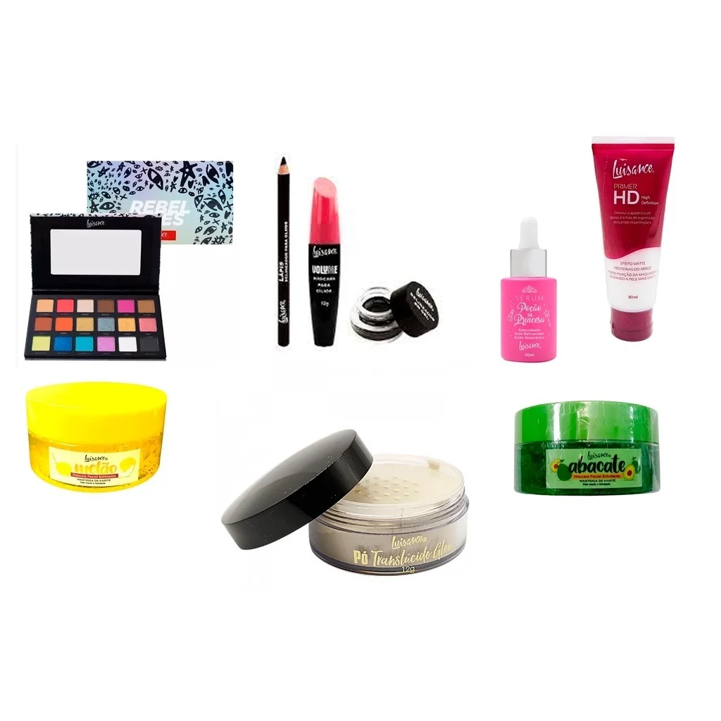 Super Luisance Makeup Kit with 9 items