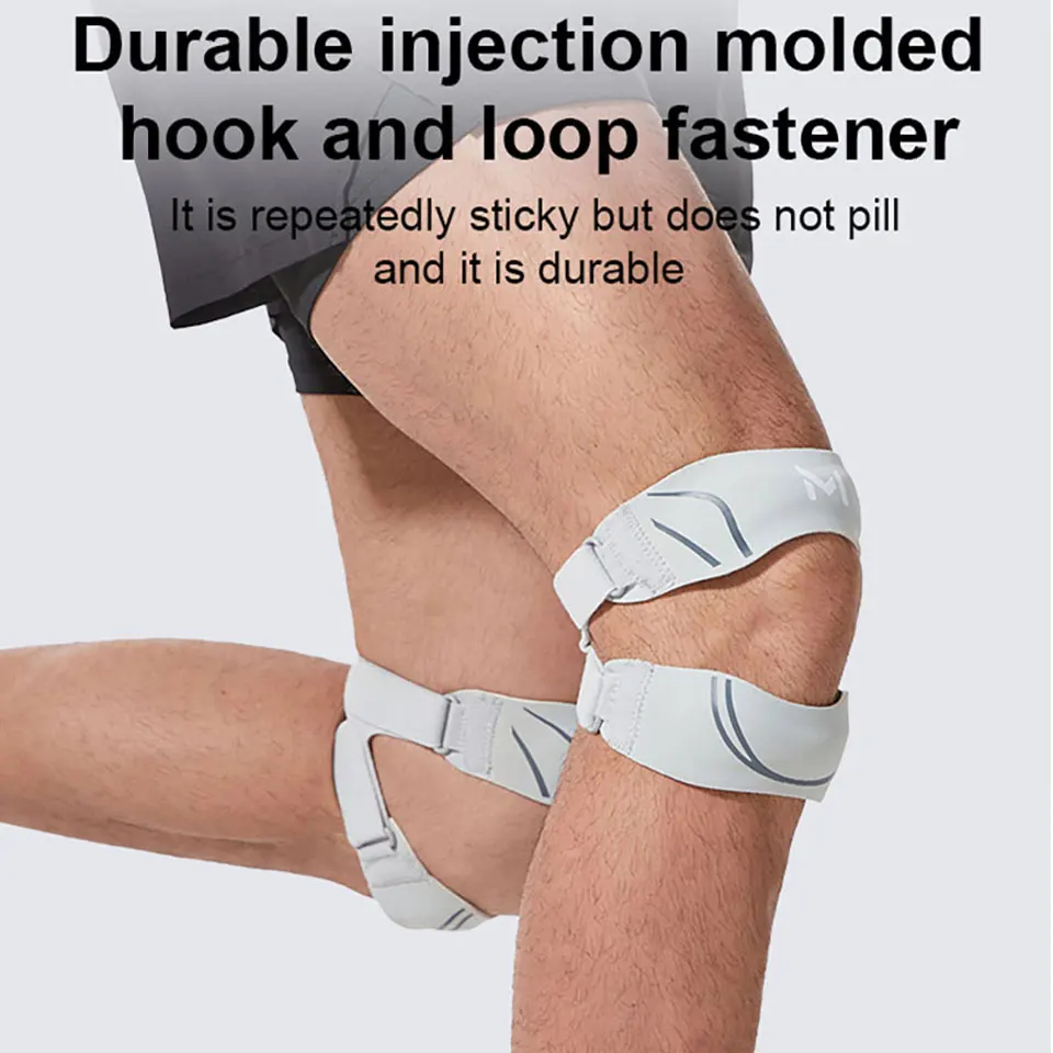 1/2Pcs Knee Support Disperse Joint Pressure Protect Meniscus Double Patellar Bands Silicone Shock Absorption Stress Reduction