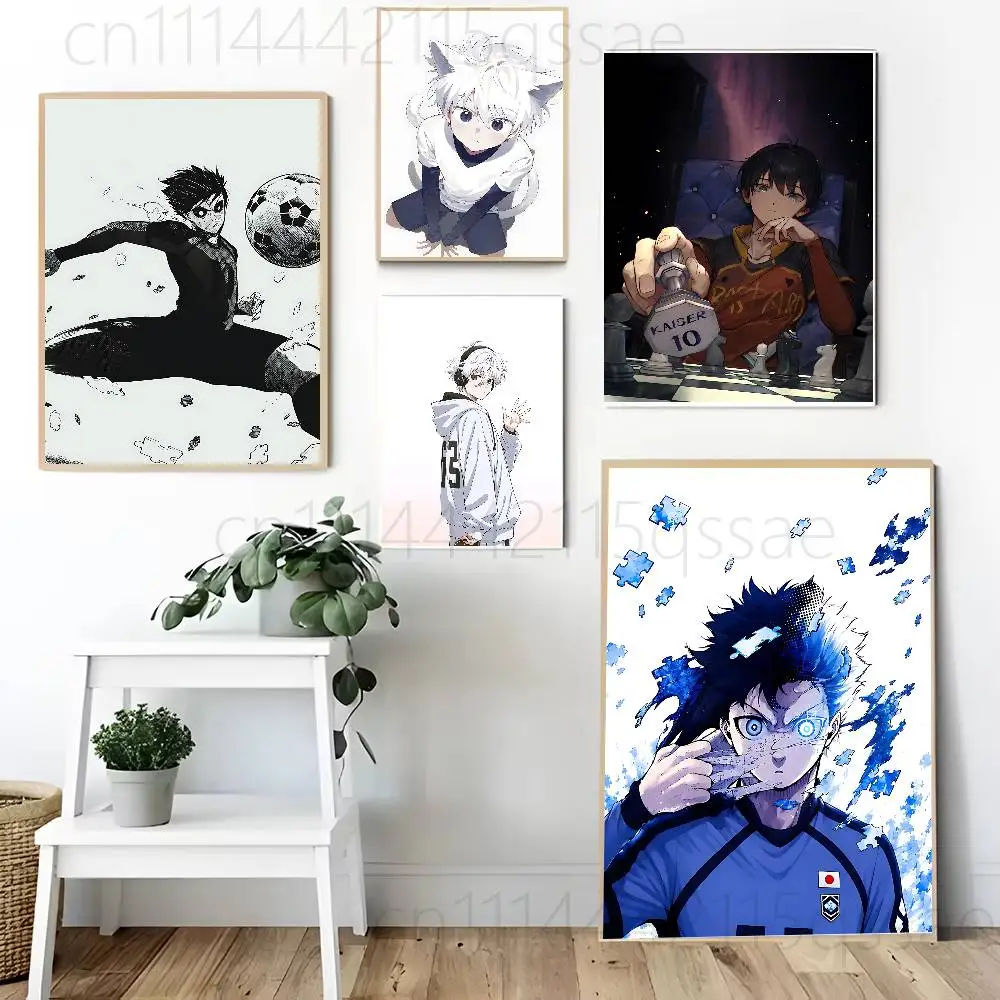 Cute S-Seishiro Nagi Poster Prints For Bedroom Living Room Canvas Painting Wall Art Home Decor