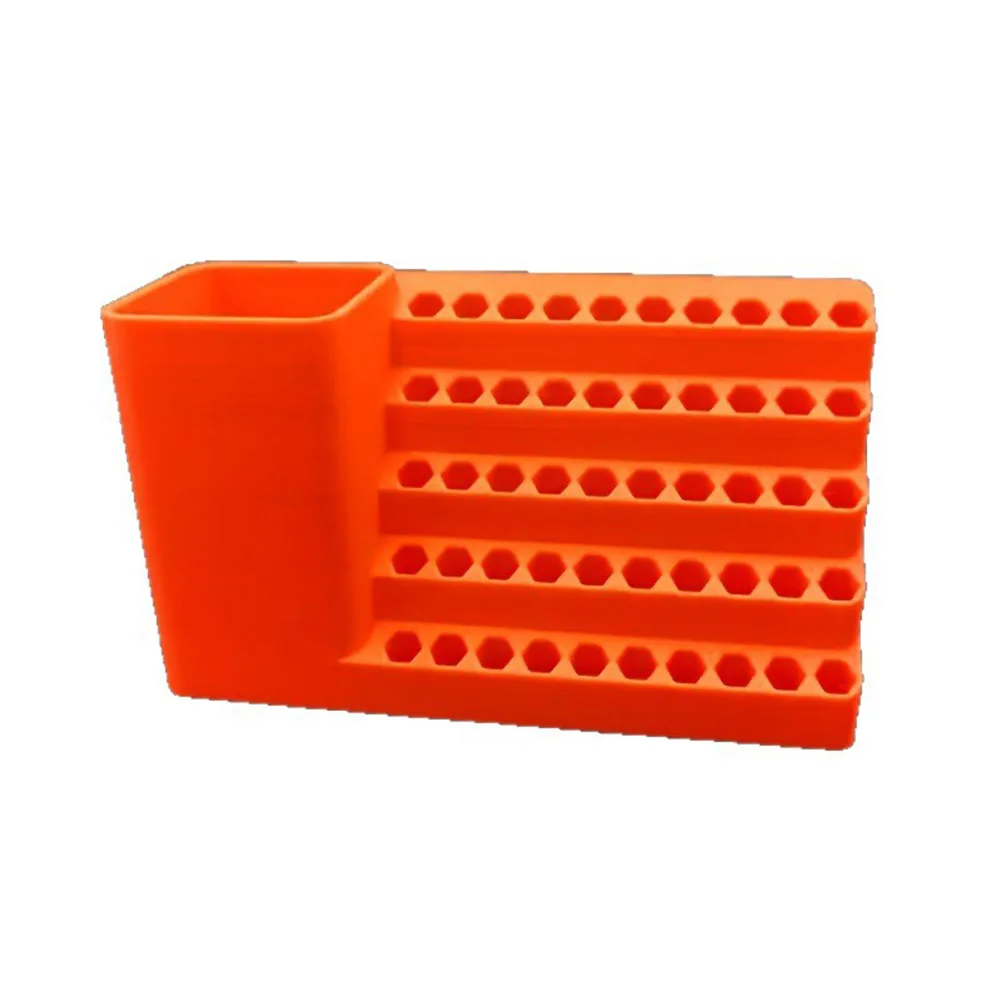 1pc Tragbare 20/50 Loch Schraubendreher Bit Organizer Fall Schraube Kopf Lagerung Toolbox Für Reparaturen Outdoor Werkstatt Aufgaben