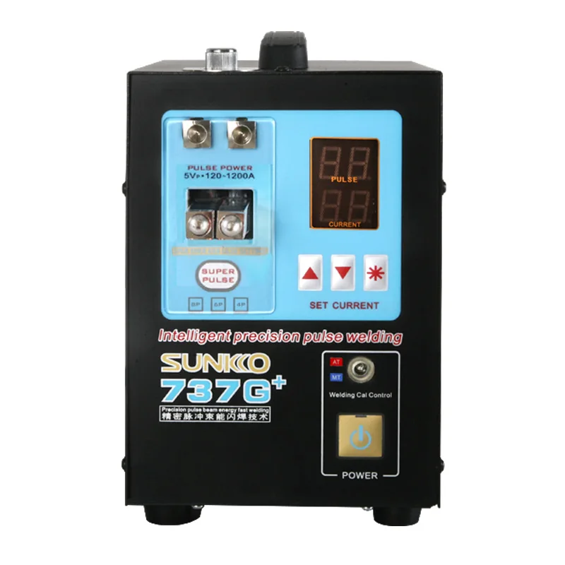 New Arrival Sunkko 737G+ 220V Battery Spot Welder 0.35mm