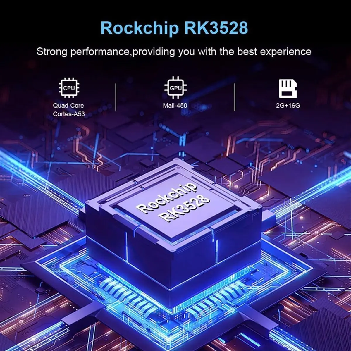 popop HK1RBOX D8 Android 13.0 TV Stick 2G+16GB RK3528 Quad-Core ARM Corter TV BOX, Support Dual 2.4G/5G WiFi6,BT 5.0, USB 3.0 view 6