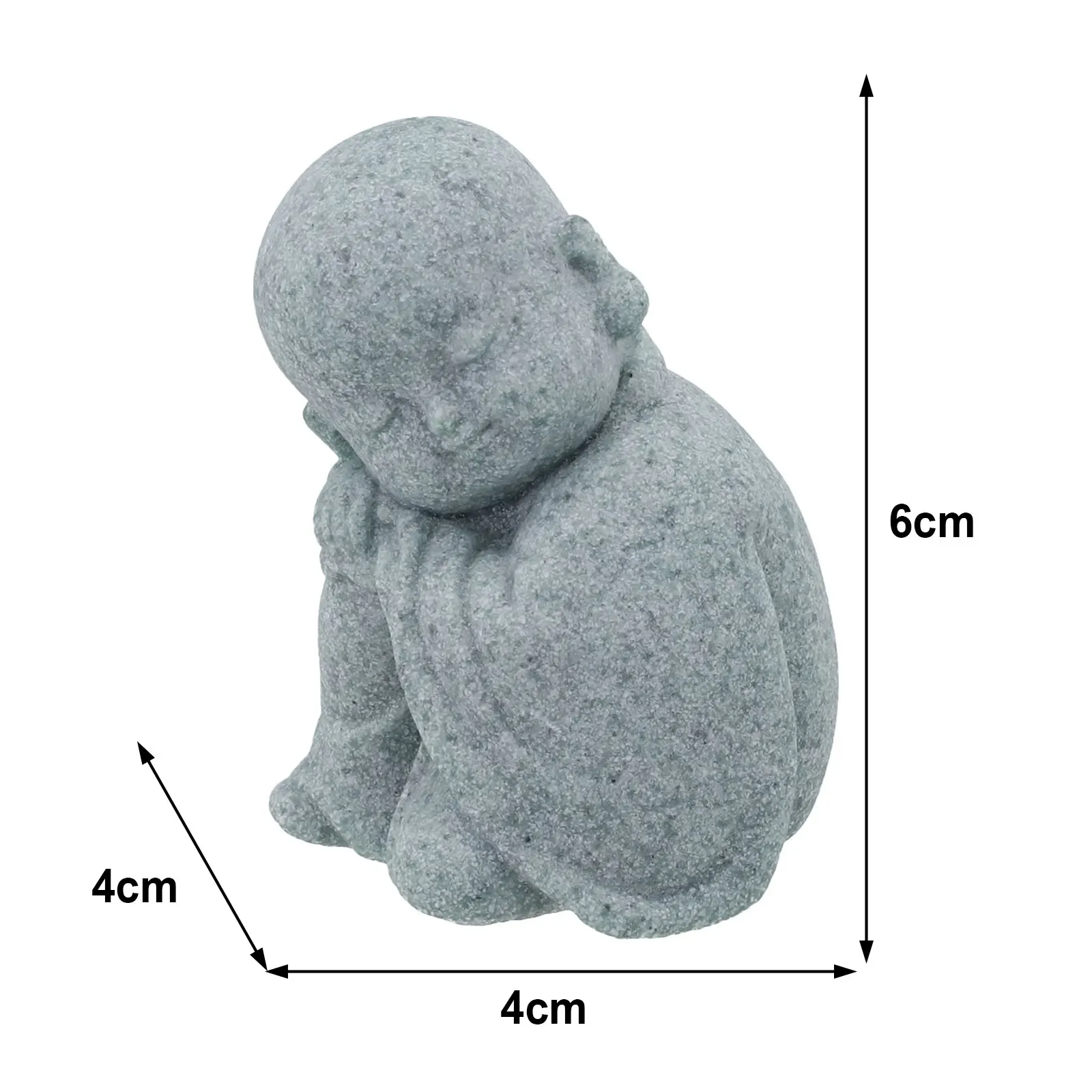 Sculptures And Figurines Small Wise Buddha Monk Figurines Ornaments Statues See Speak Hear No Evil Gardening Accesorries