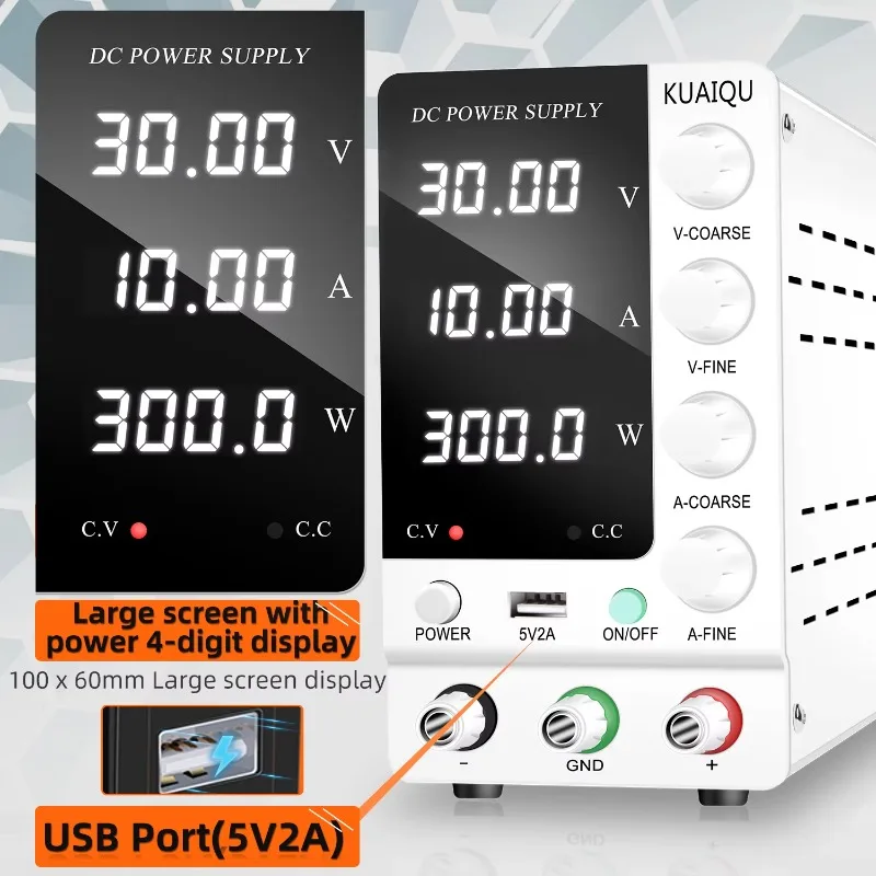 SPS-C3010 30V 10A 300W Laboratorium Fabriek Gereglementeerde DC Voeding Mobiele Telefoon Horloge PCB Reparatie Tool