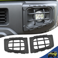 2PCS Car Front Fog Light Lamp Protection Covers for Suzuki Jimny JB74 2019 2020 2021 2022 2023 2024 Exterior Accessories