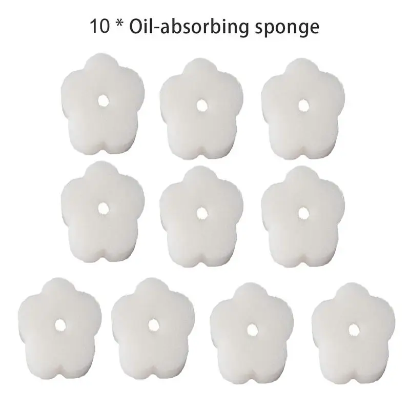 Esponja De Forma De Flor Para Piscina, Limpadores De Filtro, Esponja De Absorção De Óleo, Escumalha Dos Desenhos Animados, Banheira De Hidromassagem Flutuante, Home Spa Acessórios, 10PCs, Dropship