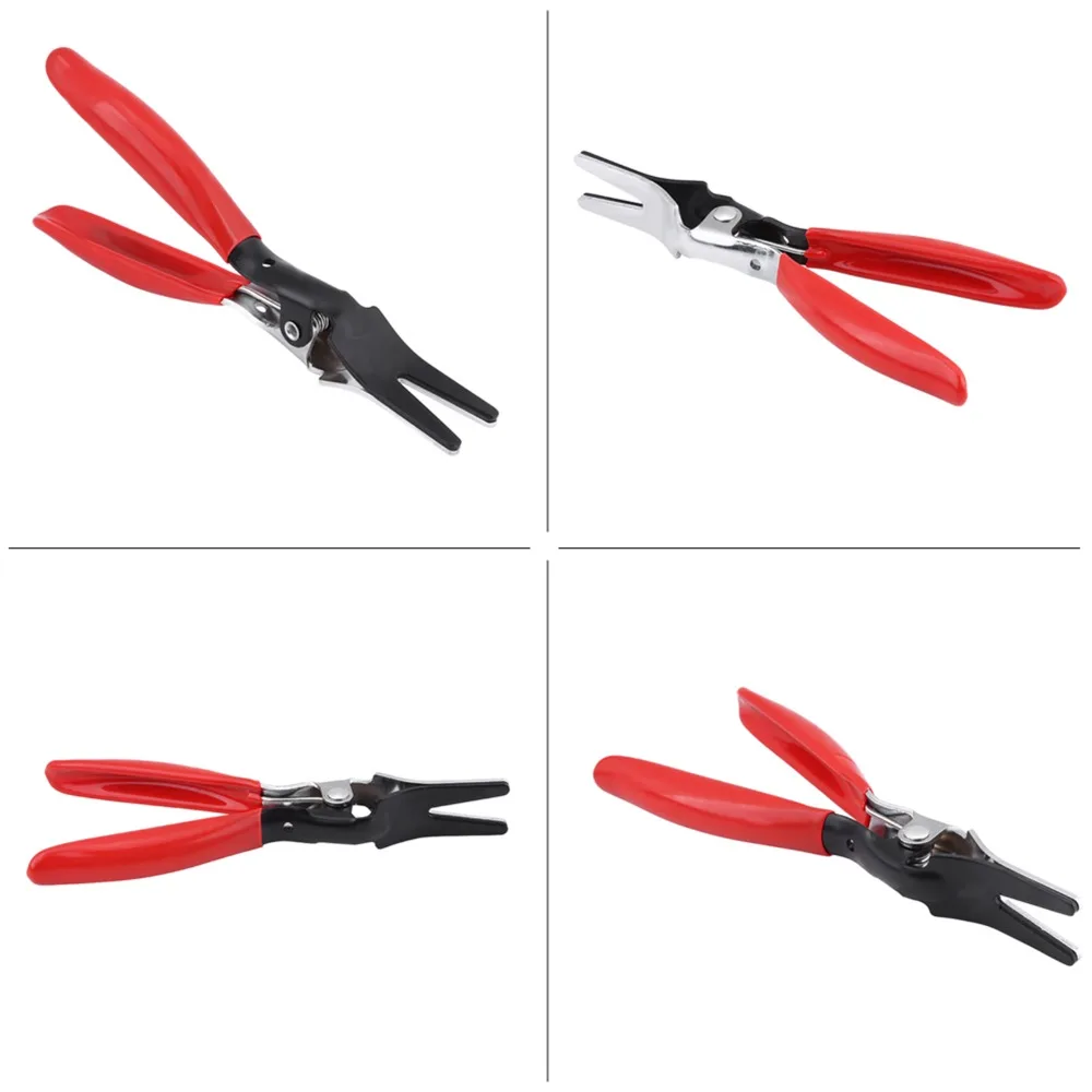 Anti-Rust Hose Removal Plier Non-Slip Rubber Grip Universal Vacuum Line Separator Tool Built-In Return Spring Heater Hose Plier