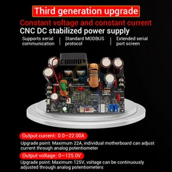 ZK-10022 DC12-140V 22A/1500W Step-down DC Adjustable Regulated Power Supply Constant Voltage and Constant Current Module