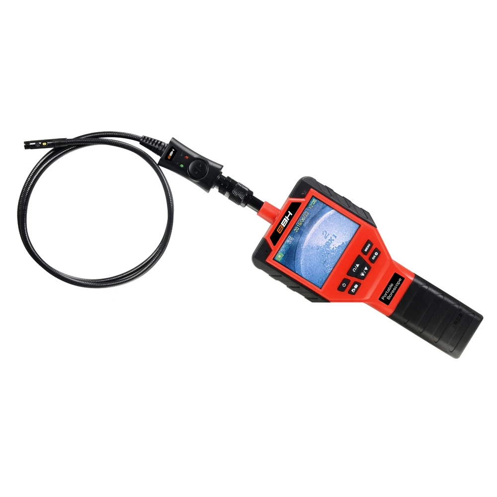 

industrial endoscope 8mm 3.5 inch digital dual lens rigid industrial borescope