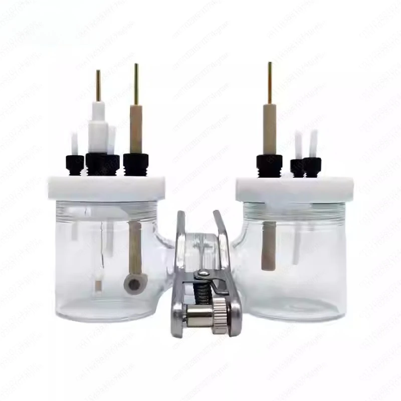 

Двухкамерная электролизерная ячейка H-типа, трехэлектродная сменная ионная мембрана, топливная ячейка со стеклянным уплотнением для применения