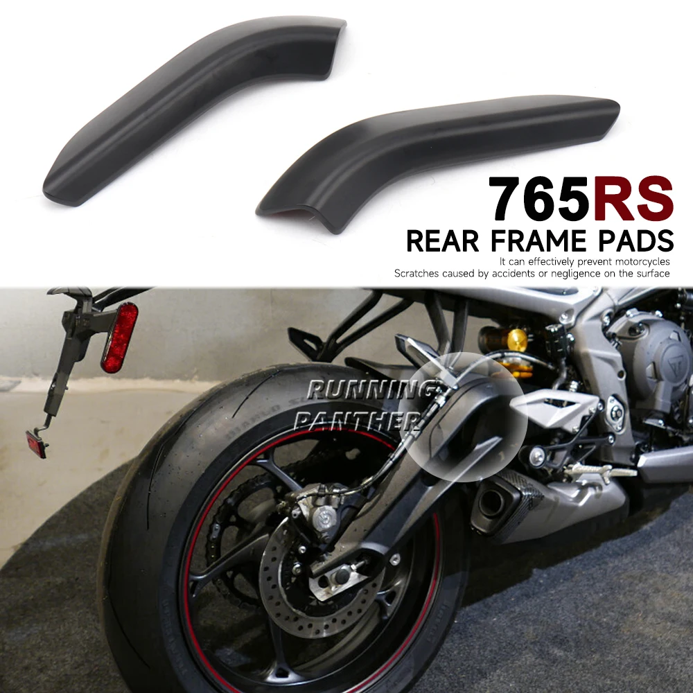 

Motocycle Side Rear Frame Guard For STREET TRIPLE 765 RS Street Triple 765RS Anti-scratch Covers Rubber Accessories