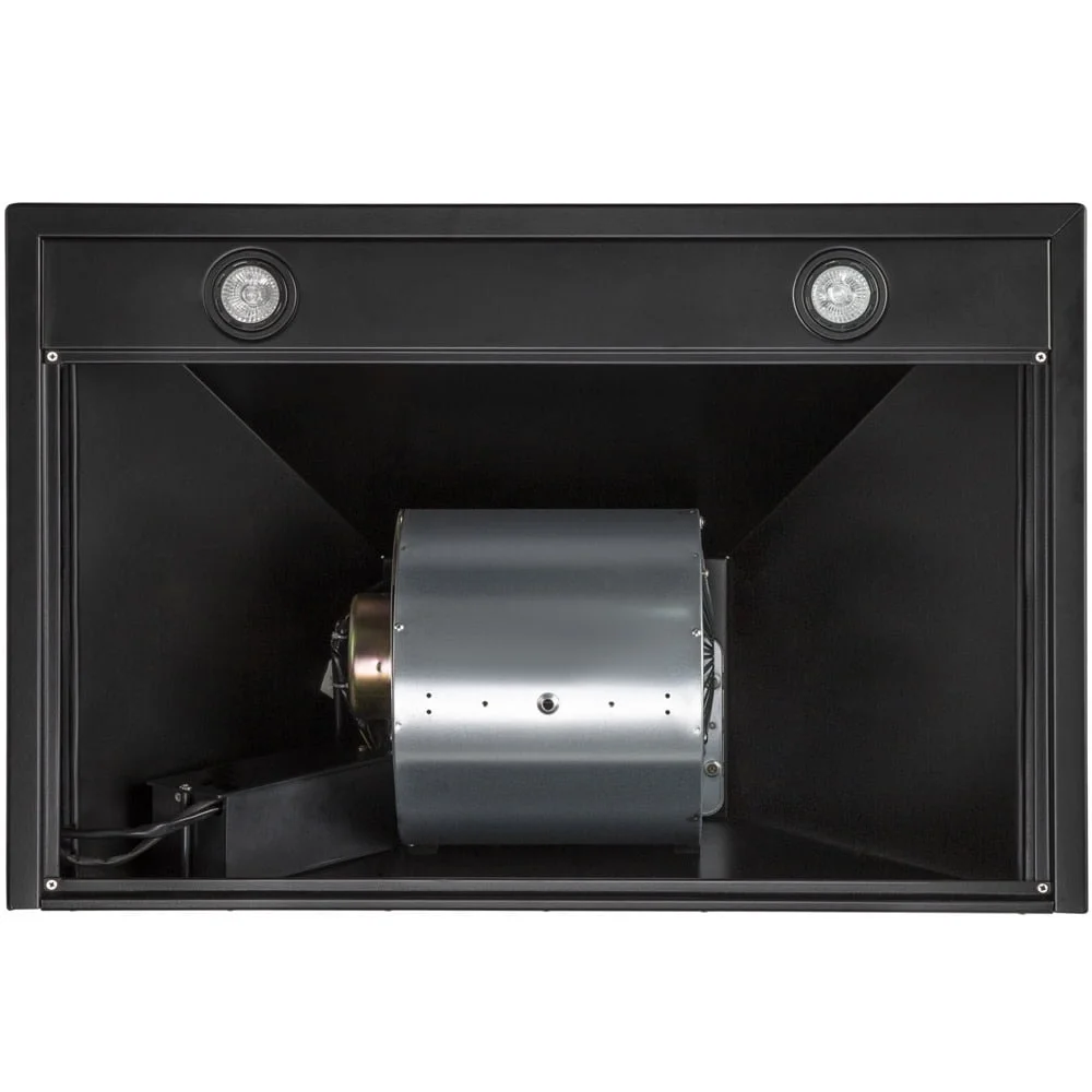 900 CFM Stainless Steel Wall Mounted Range Hood Non Ducted Recirculating Dual Motor Touch Control 6 Speed with Halogen Lights