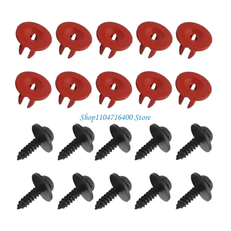 y1gd Heavy Duty Engine Guard Clip Assortment Secure Retaining Fasteners Replacement Hardware Quick Fixing for Vehicle