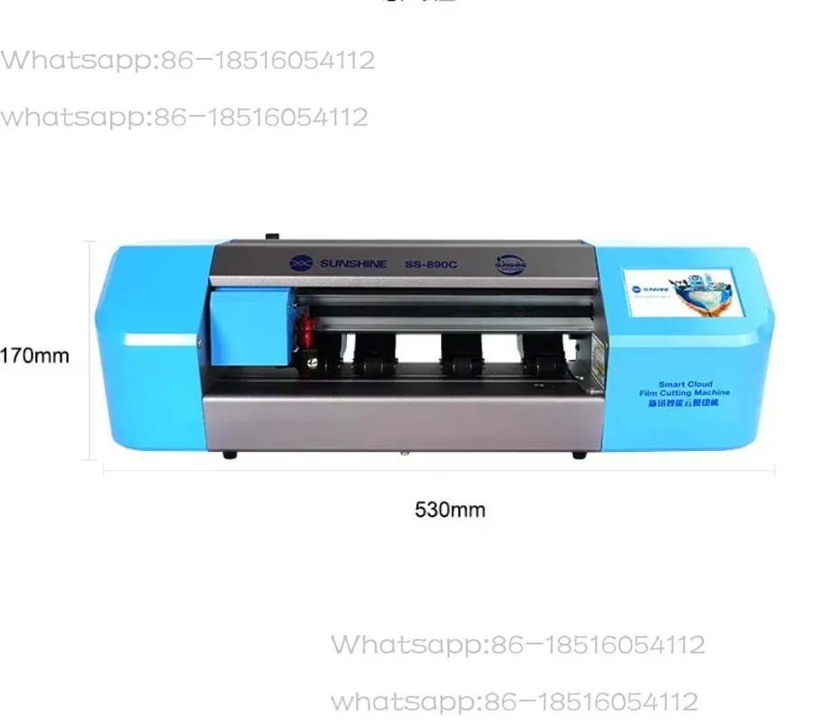 

SUNSHINE SS-890C Auto Film Cutting Machine SS-057 B Flexible Hydrogel Film for Screen Front Protective Back Film Cut Sticker