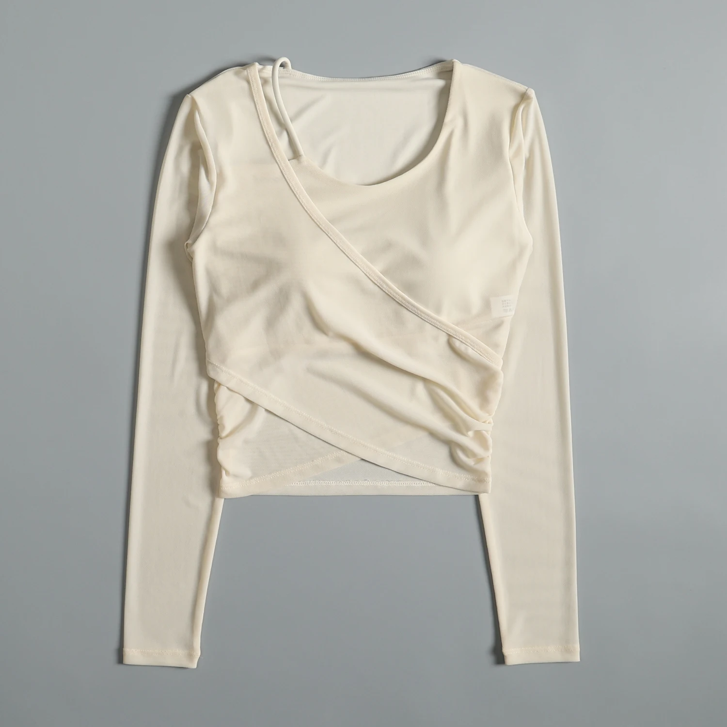 ملابس يوجا جديدة للسيدات بأكمام طويلة للتدريب على الجري عالية المظهر لخريف 2025 ملابس رياضية ضيقة للتخسيس واللياقة البدنية #6