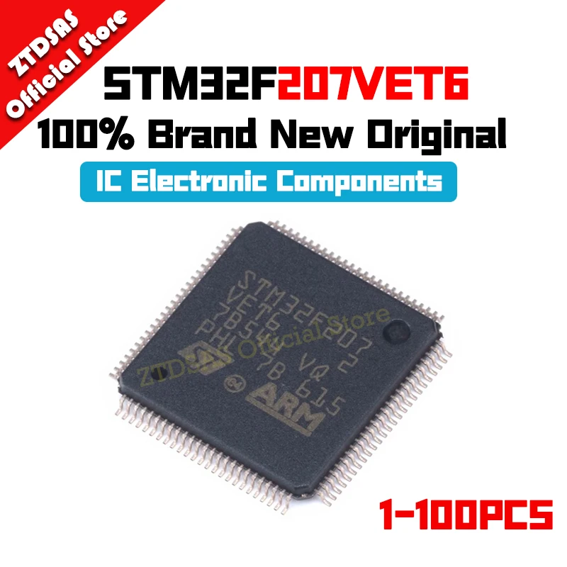 STM32F207VET6 STM STM32 STM32F STM32F207 STM32F207VE IC MCU FLASH LQFP-100