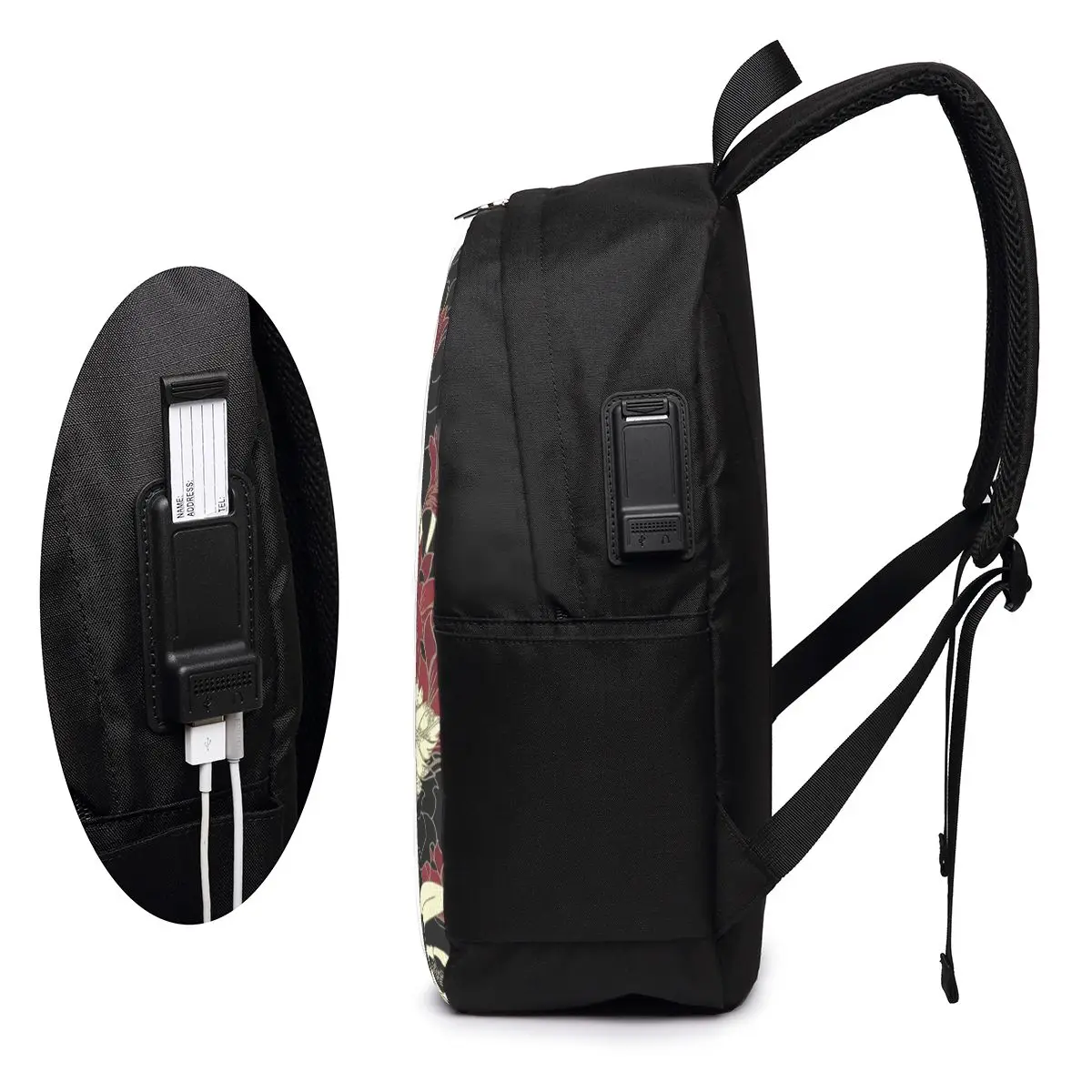 Demonic Cultivation The Untamed Backpack Travel Notebook Bag Computer College Student School Bag Laptop Shoulder Bags view 5
