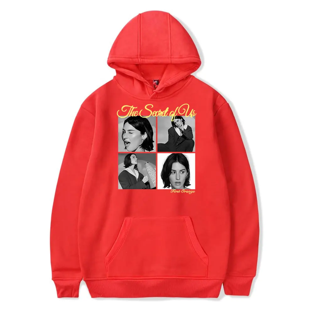 Gracie Abrams Merch The Secret of Us  hooded drawstring pocket sweatshirt men/women Pullovers