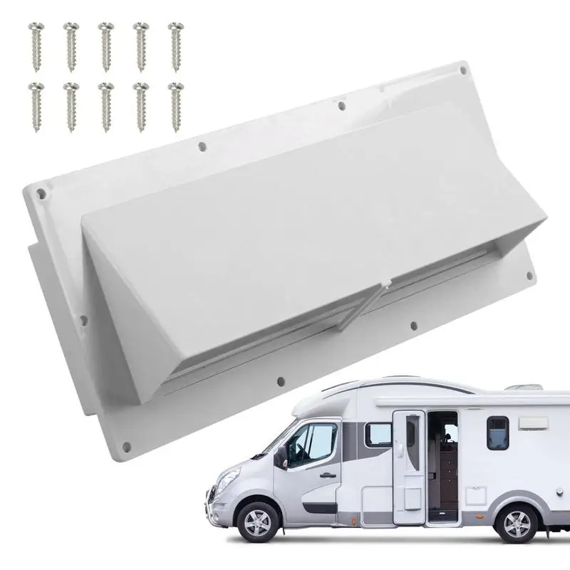 RV Caravan Exhaust Fan Side Vent Ventilation Range Hood Vent 12V 25W Strong Wind Low Noise for Motorhome Camper Accessories