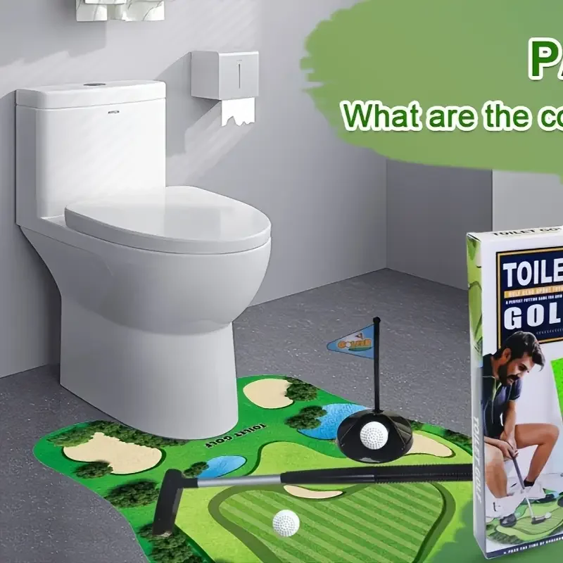 Mini-Toiletten-Golf-Spielset - – Party Games Golf Bewertung und Preis