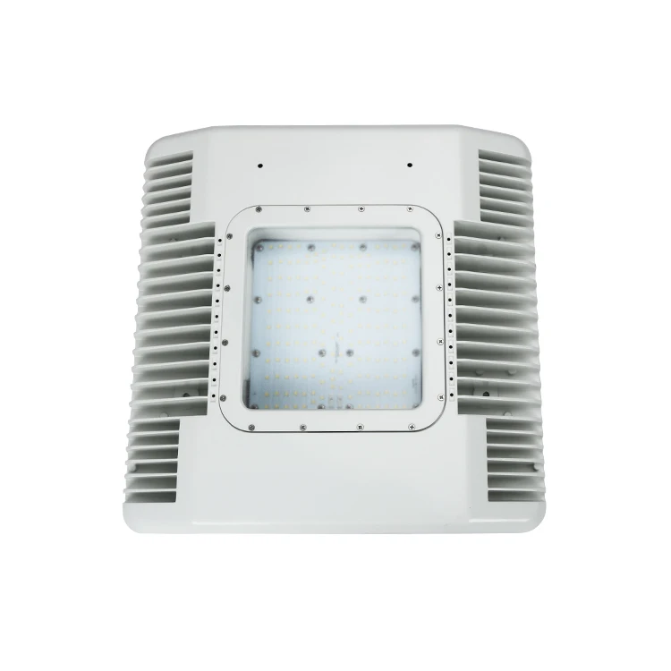 Hot Sell UL ATEX ABS IP66 Waterproof LED Canopy Light 40W 60W 80W 150W Explosion Proof Canopy White Square Petrol Station Light