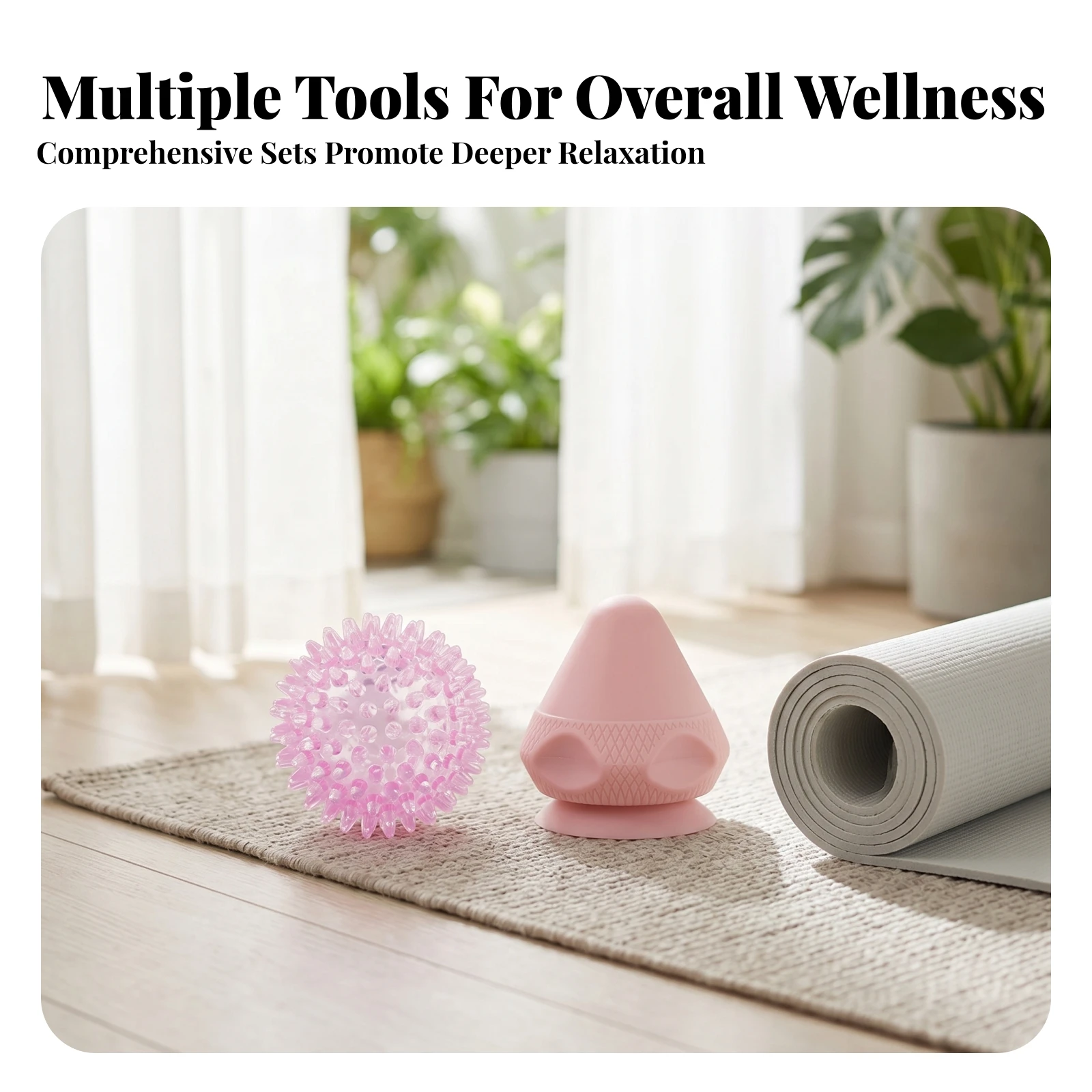 Spiky Massage Ball Pair Dual Approach Suction Relief Fascia Ball for Personal Relaxation Exercise