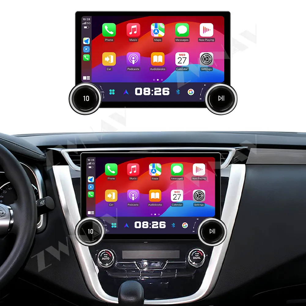 

11,5-дюймовый HD сенсорный экран Android 15 для Nissan Murano 2015-2019: Мультимедийный плеер, стереосистема, GPS-навигация, автомагнитола, подогрев