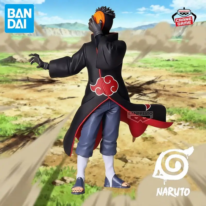 

In Stock Bandai Original Naruto Uchiha Obito Anime Figures Action Models Cartoon Desktop Toys Pvc Decor Ornaments Festival Gifts